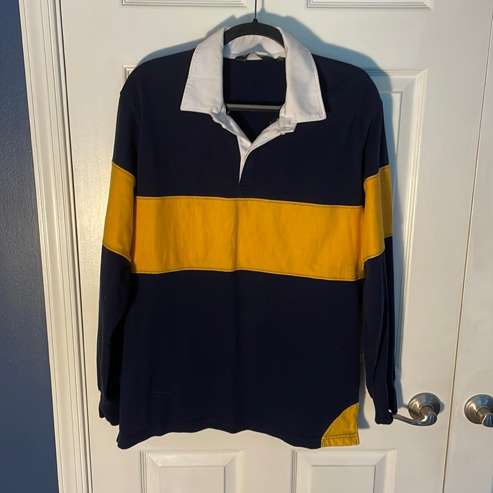 Orvis Classic Long-sleeved Striped Rugby Shirt